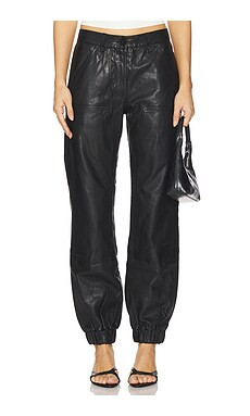 ALLSAINTS El Carpenter Trouser in Black from Revolve.com | Revolve Clothing (Global)
