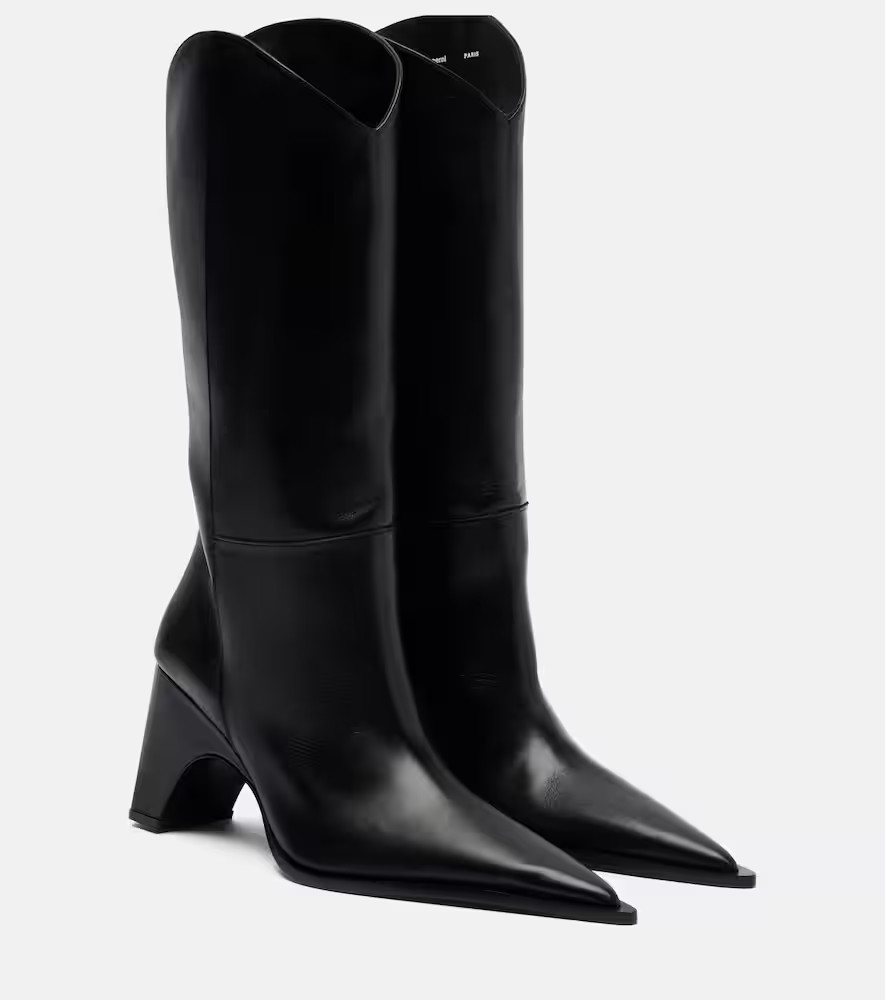 Coperni Bridge leather cowboy boots | Mytheresa (US/CA)
