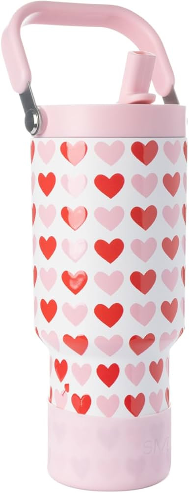 Simple Modern Valentine's Day Trek Pivot | 30oz Flip Straw Tumbler with Handle | Gifts for Her | ... | Amazon (US)