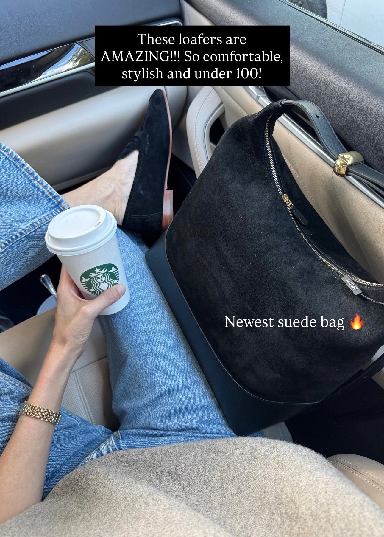 Obsessed with my newest suede loafers!! Ultra comfortable, elegant & stylish 
Perfect to look chic and feel comfortable 
Under 80!!
Perfect to gift an elegant lady in your life! 




#LTKU #LTKootd #LTKSeasonal