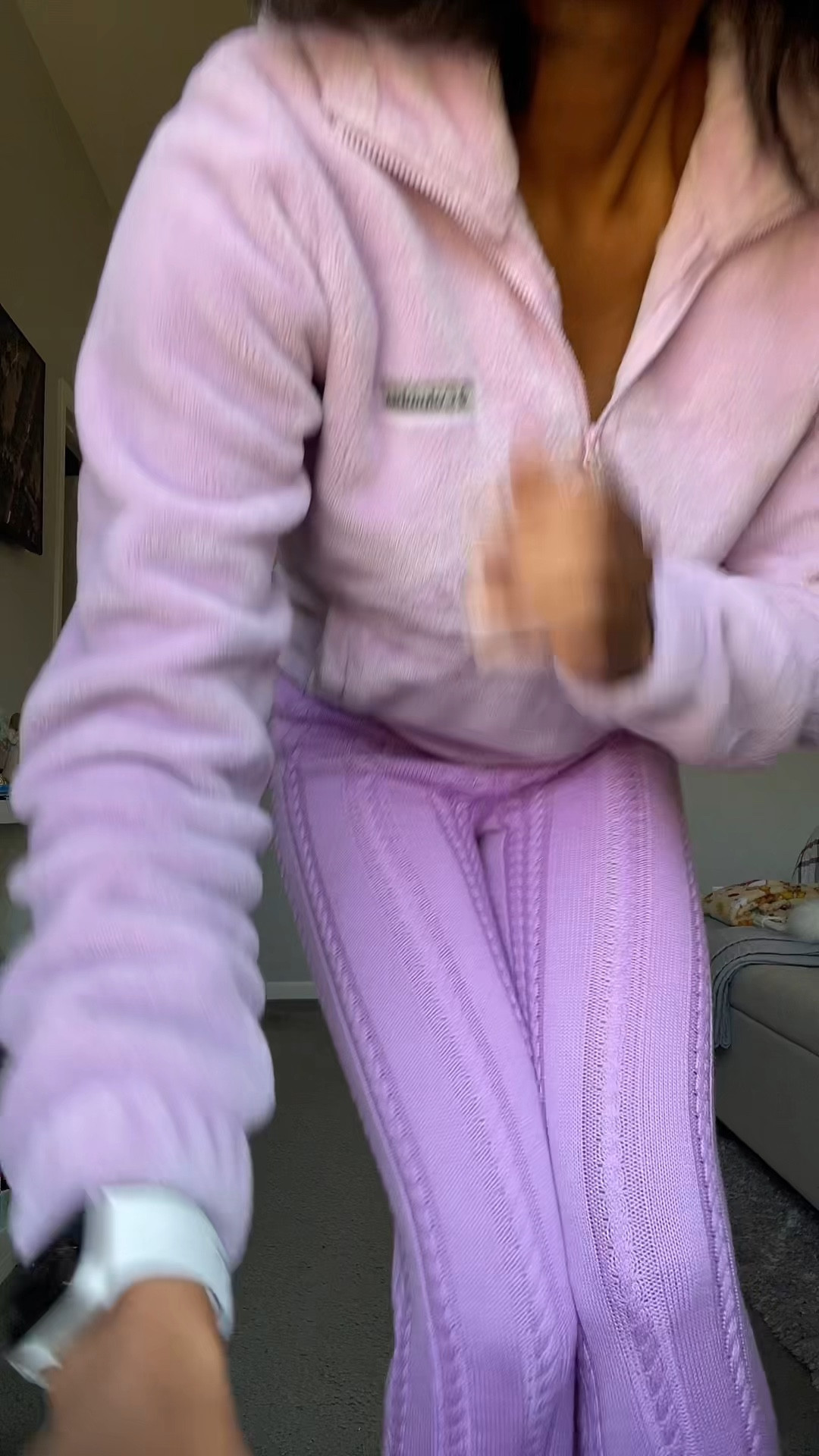 A monochromatic winter outfit for runnings errands with the kids. #PurpleOutfit 

#LTKfindsunder50 #LTKSeasonal #LTKVideo