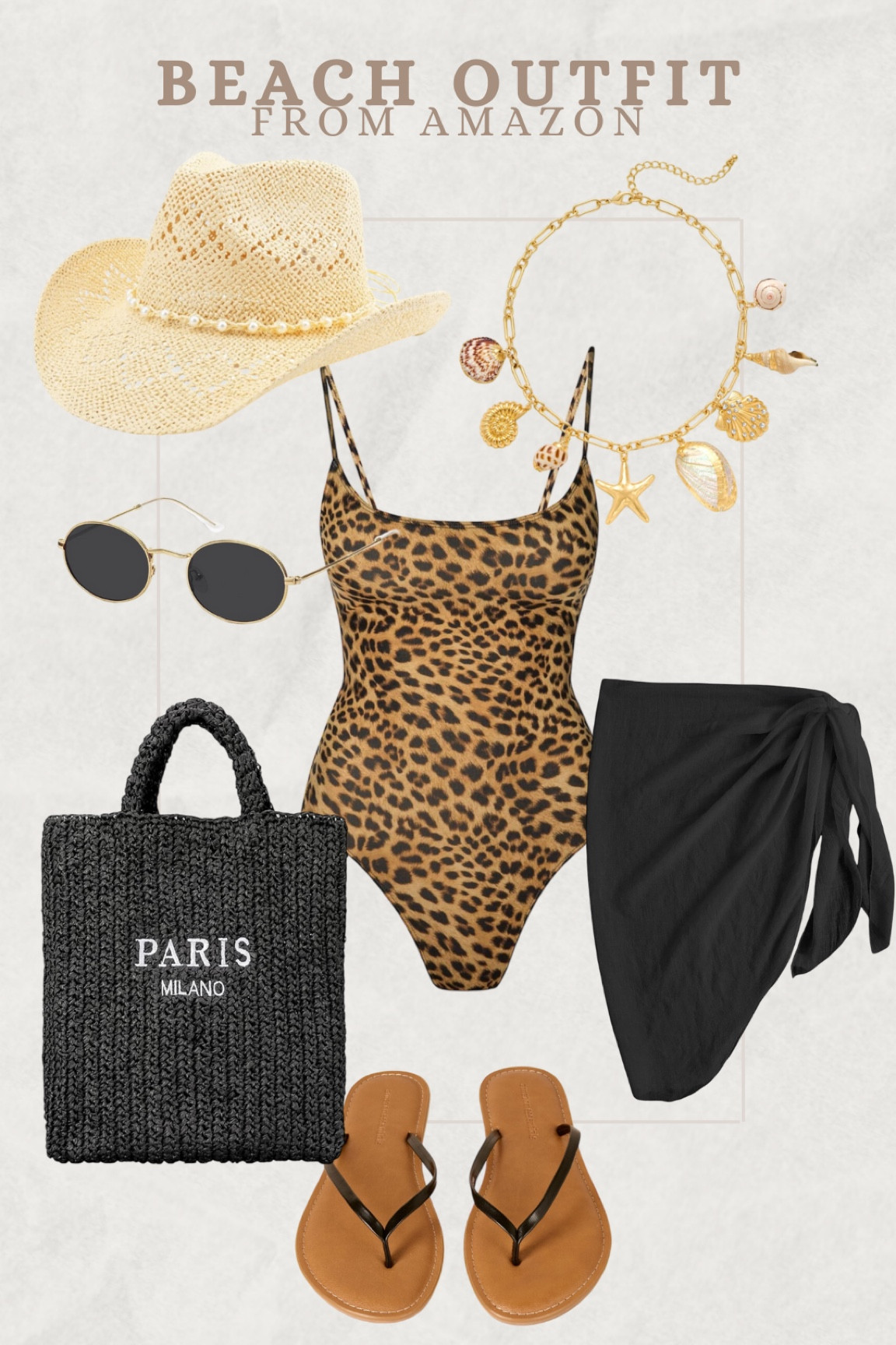 Vacation beach outfit #swimsuitoutfit #onepieceswimsuit #springbreakoutfit #beachvacation #beach #outfit #swimsuit #coverupoutfit #travel #resortwear

#LTKTravel #LTKFindsUnder50