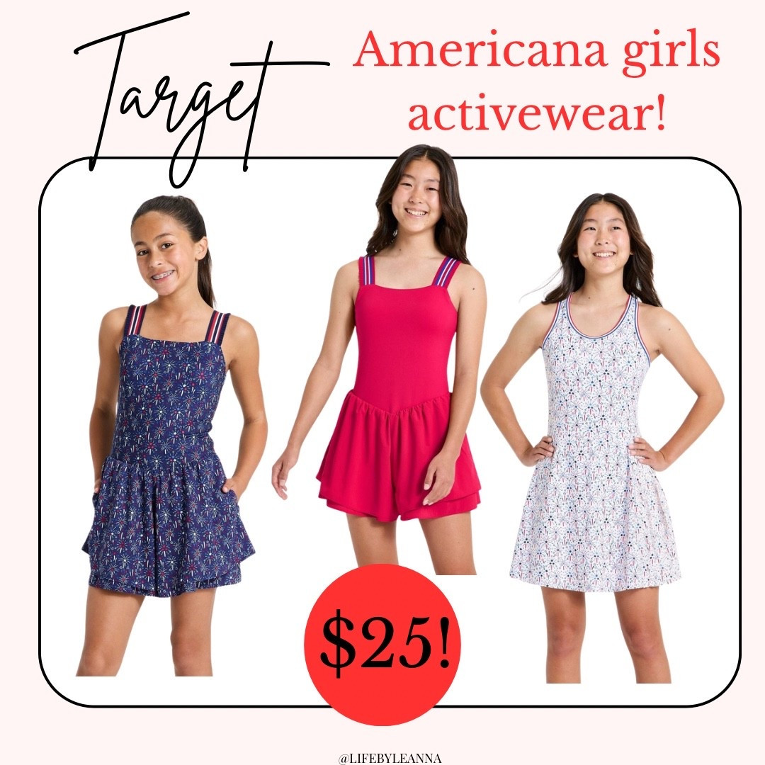 Festive Americana activewear for girls!! 







Memorial Day / 4th July / festive / red, white, blue / target / activewear

#LTKActive #LTKKids #LTKSeasonal