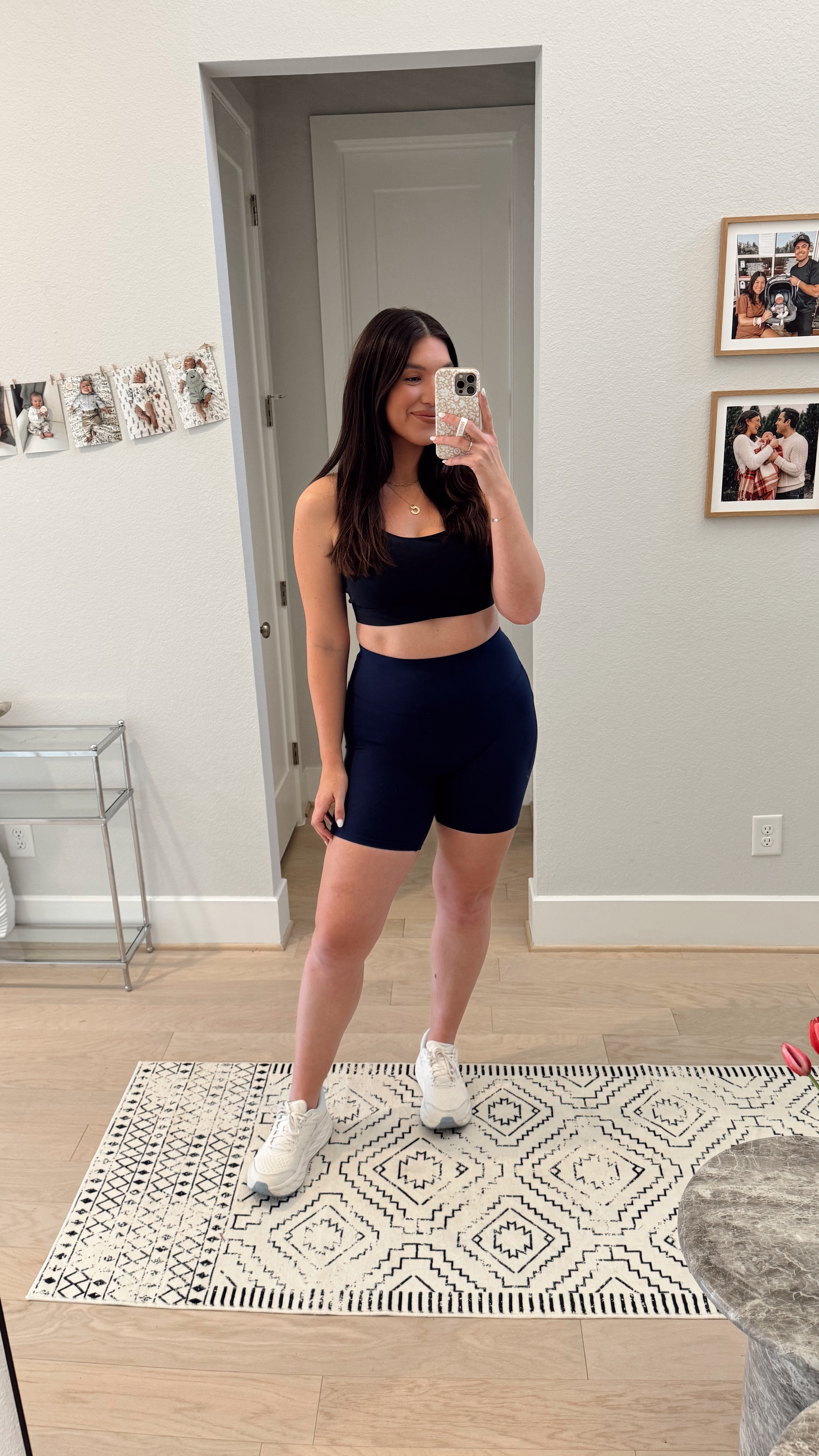 Can’t rave enough about this sports bra! Need it in all the colors!

Code: ANGELICA25 for 25% off!

Curvy workout outfit, midsize fitness outfit, sports bra, biker shorts, affordable workout look, fitness, plus size workout gear

#LTKMidsize #LTKFitness #LTKWatchNow