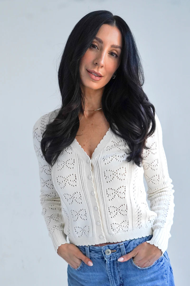Bow Cardigan | Izzy and Ivy Boutique