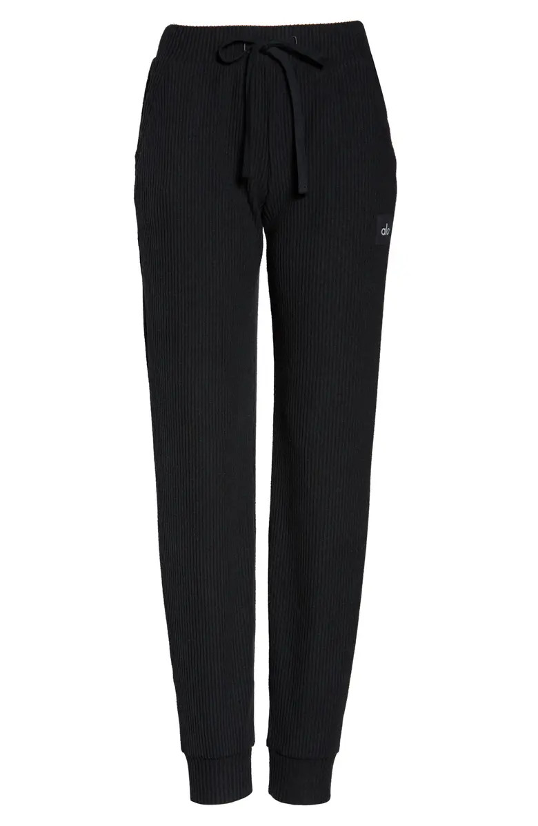 Muse Ribbed High Waist Sweatpants | Nordstrom