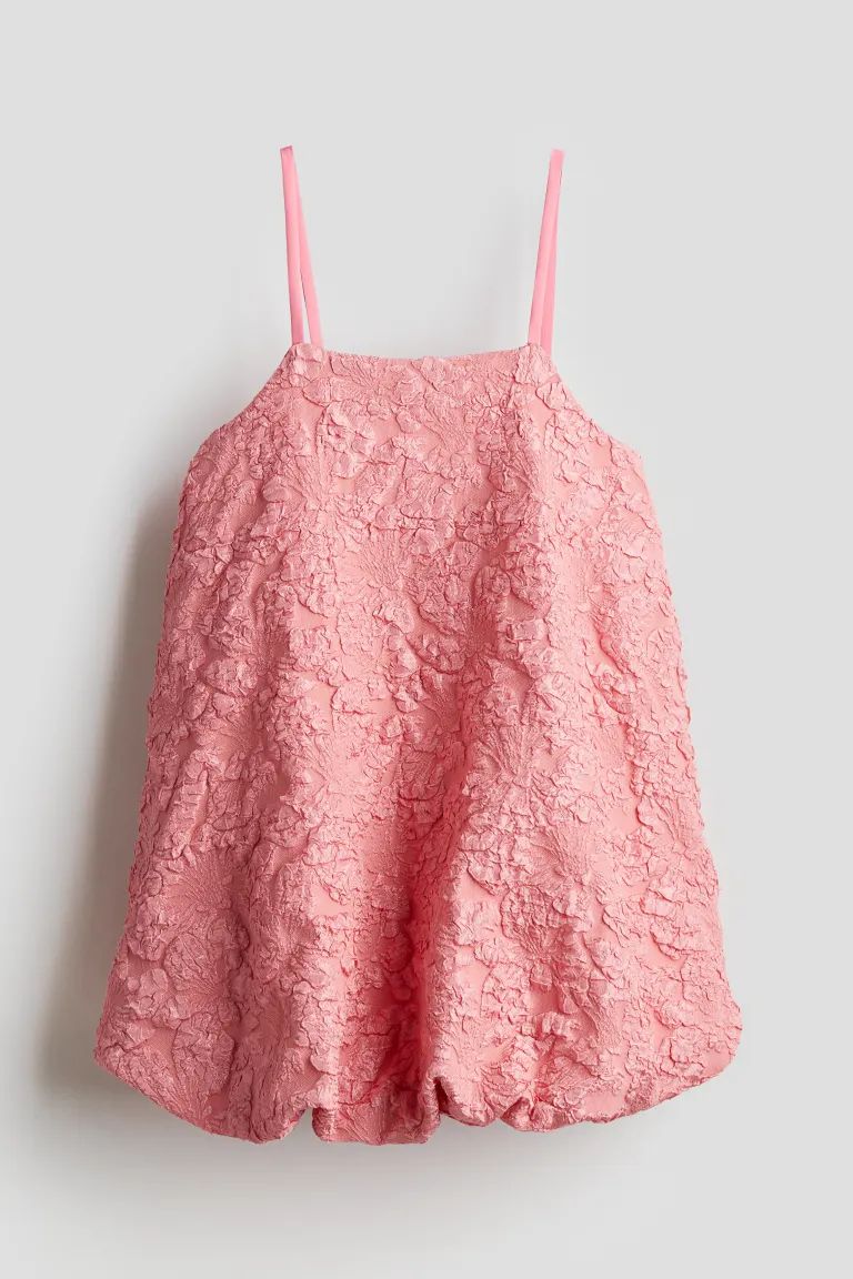 Voluminous Bubble-hem Dress - Pink - Kids | H&M US | H&M (US + CA)