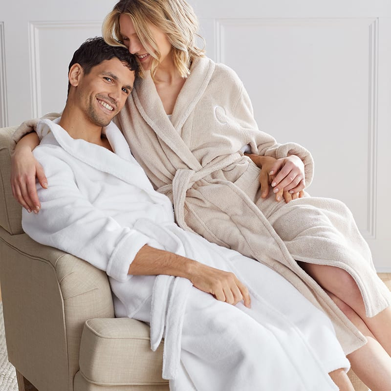 Women's Long Robe - White, S | The Company Store