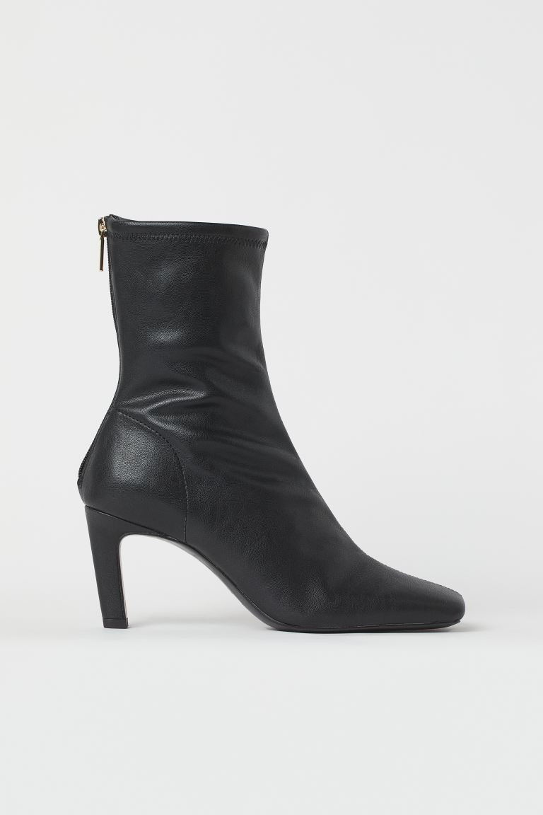 Square-toe ankle boots | H&M (UK, MY, IN, SG, PH, TW, HK)