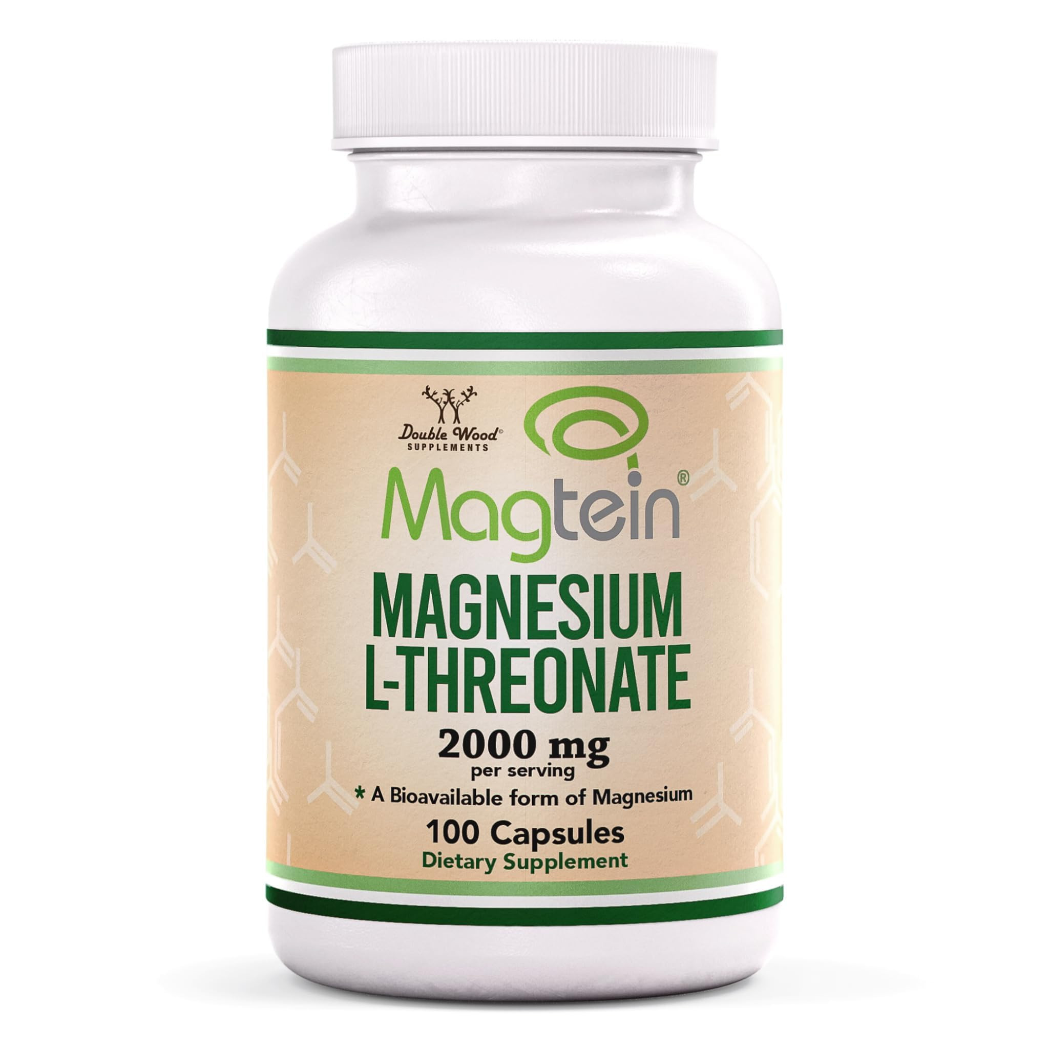 Magnesium L Threonate, Magtein™, Sleep and Cognitive Support – High Absorption – Most Bioav... | Amazon (US)