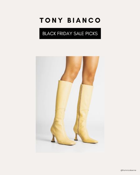 So upset I didn’t wait until Black Friday to get the Tony Bianca Fantasy Butter Boots on sale! Currently 20% off!! Get them now, because they’re rarely on sale!🛍️

#LTKCyberweek #LTKsalealert #LTKSeasonal