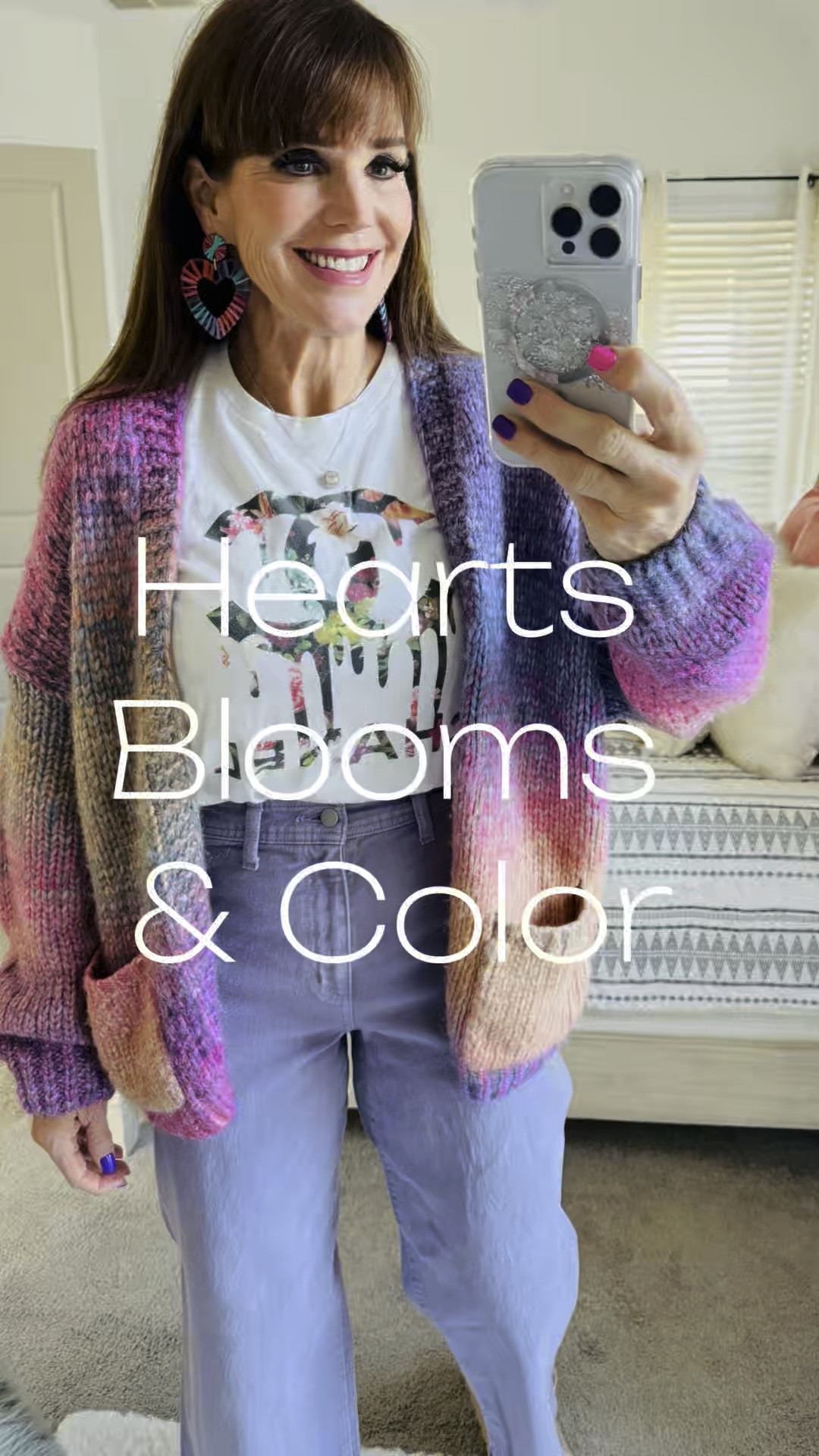 I’m a year round hearts, floral and color girl!  🩷❤️❤️💛💚🩵🩵💜💐💐💐

#LTKOver40 #LTKStyleTip #LTKFindsUnder100