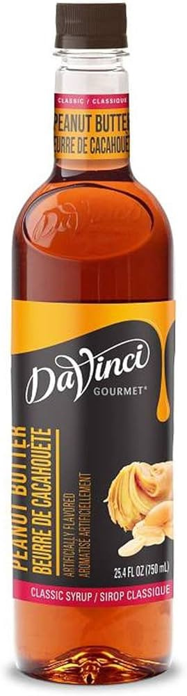 DaVinci Gourmet Classic Peanut Butter Syrup, 25.4 Fluid Ounce (Pack of 1) | Amazon (US)