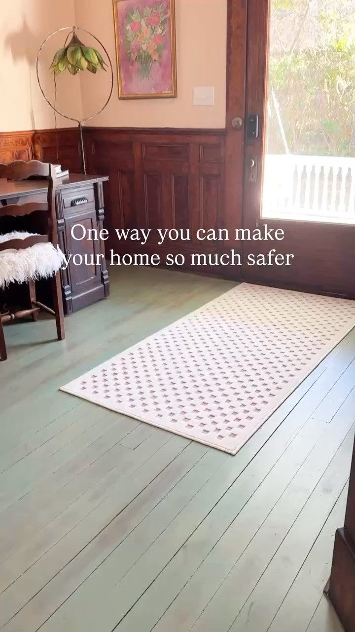 One way you can make your home so much safer is with these rug pads! My exact rug is OOS, but I linked several similar ones. 

Amazon, Amazon finds, home finds, home hacks, area rug, entry rug, door mat

#LTKHome #LTKvlog