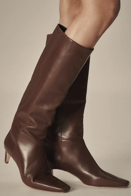Reformation Remy Kitten-Heel Knee Boots | Anthropologie (US)