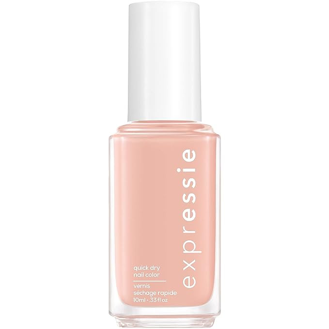 essie expressie Quick-Dry Nail Polish, Soft Pink Beige 000 Crop Top & Roll, 0.33 Ounces | Amazon (US)