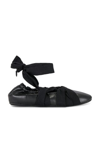 Cece Wrap Ballet Flat in Black | Revolve Clothing (Global)