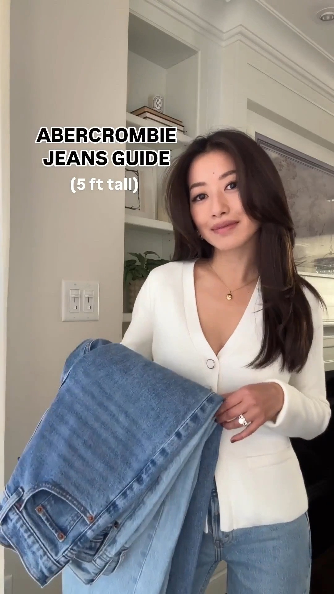 Abercrombie denim sale. code AFJEAN is back and stacks!

Not pictured: the newer high rise wide leg has been one of my favorite cuts lately. Runs looser at waist 

Look 1:
• Mid Rise 90's straight jeans 24 Extra short “medium” wash

Vintage inspired medium blue. Waist has a little room on me 

• Demellier bag

Look 2: 
• High Rise 90's relaxed jeans 24 short in the video, however their Extra short length fits me best for this style 

Look 3:
•Ultra high rise straight ankle jean 25 short (I went one size up) - this style in Extra Short was a little too short for my liking, but Short is perfect 

• Edited pieces belt (www.editedpieces.com)

• Cafune bag 

Look 4:
• High Rise Loose Jeans size 24 extra short 

• Demellier bag

• Gucci heels 5

Abercrombie denim sale, petite jeans 


#LTKSaleAlert #LTKPetite