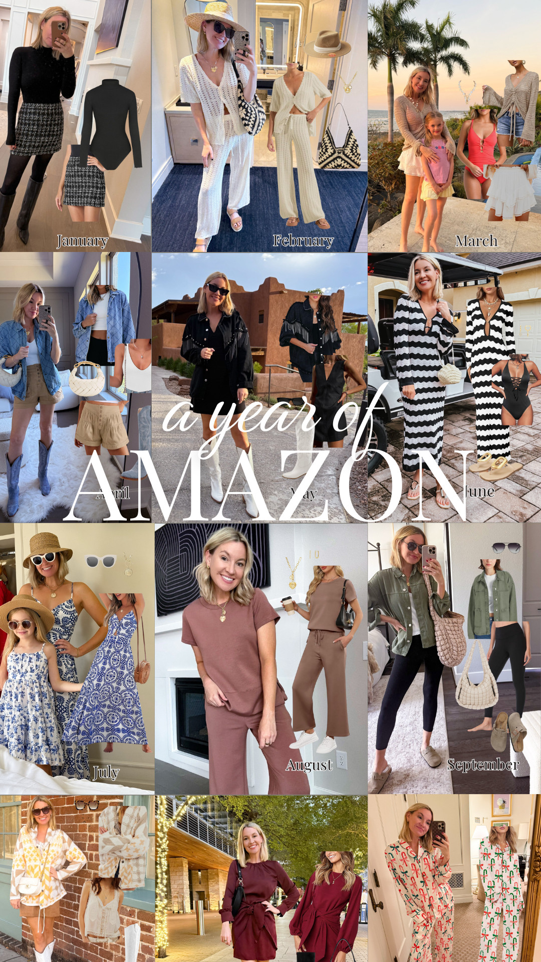 A year of Amazon outfits! Rounding up my favorite Amazon outfit for every month of 2025! #LTKFindsUnder100 

#LTKSaleAlert #LTKmomlife
