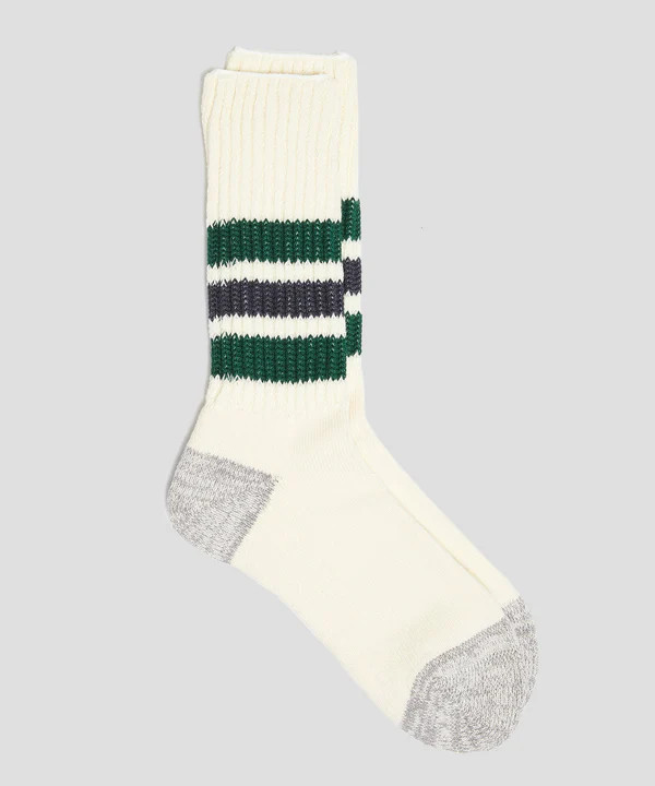 RoToTo Coarse Ribbed Old School Crew Socks | Todd Snyder