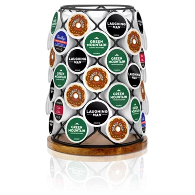 K-Cup® Pod Wood & Wire Carousel | Keurig