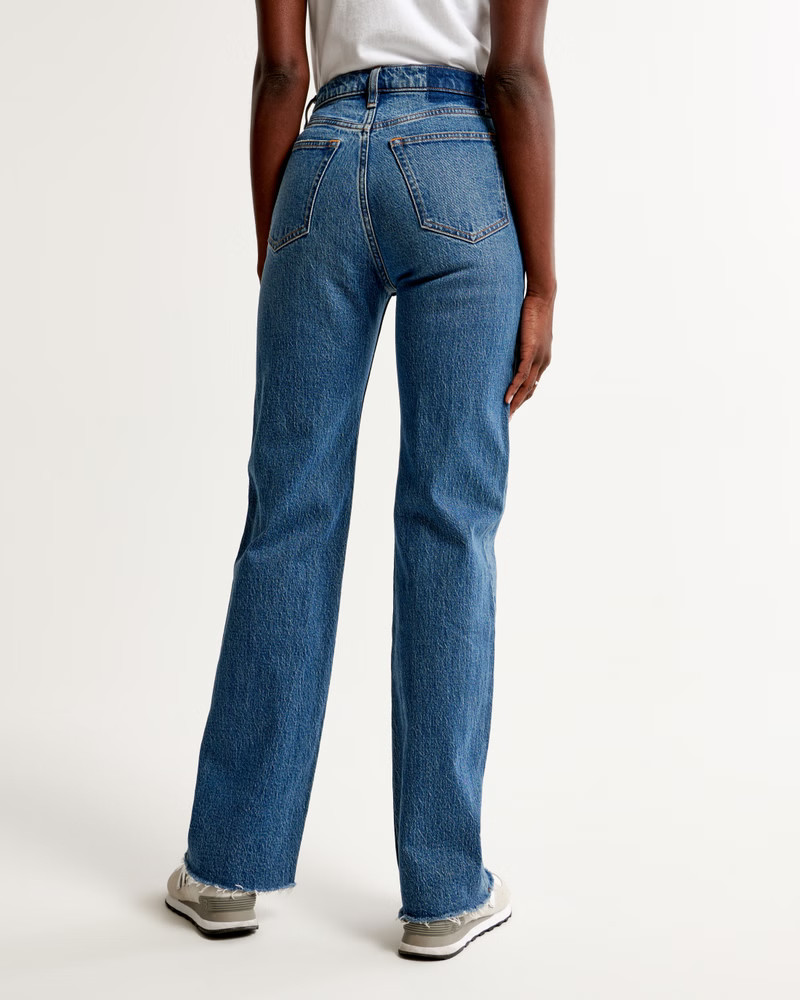 High Rise 90s Relaxed Jean | Abercrombie & Fitch (US)