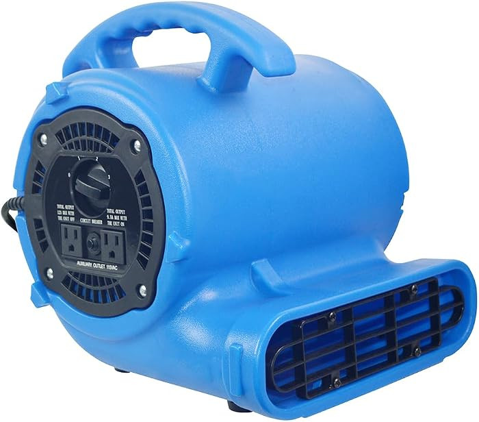 1/2hp 2800CFM Speed Air Mover Carpet Dryer Floor Fan Cooling Fan - Industrial Heavy Duty Abanico ... | Amazon (US)