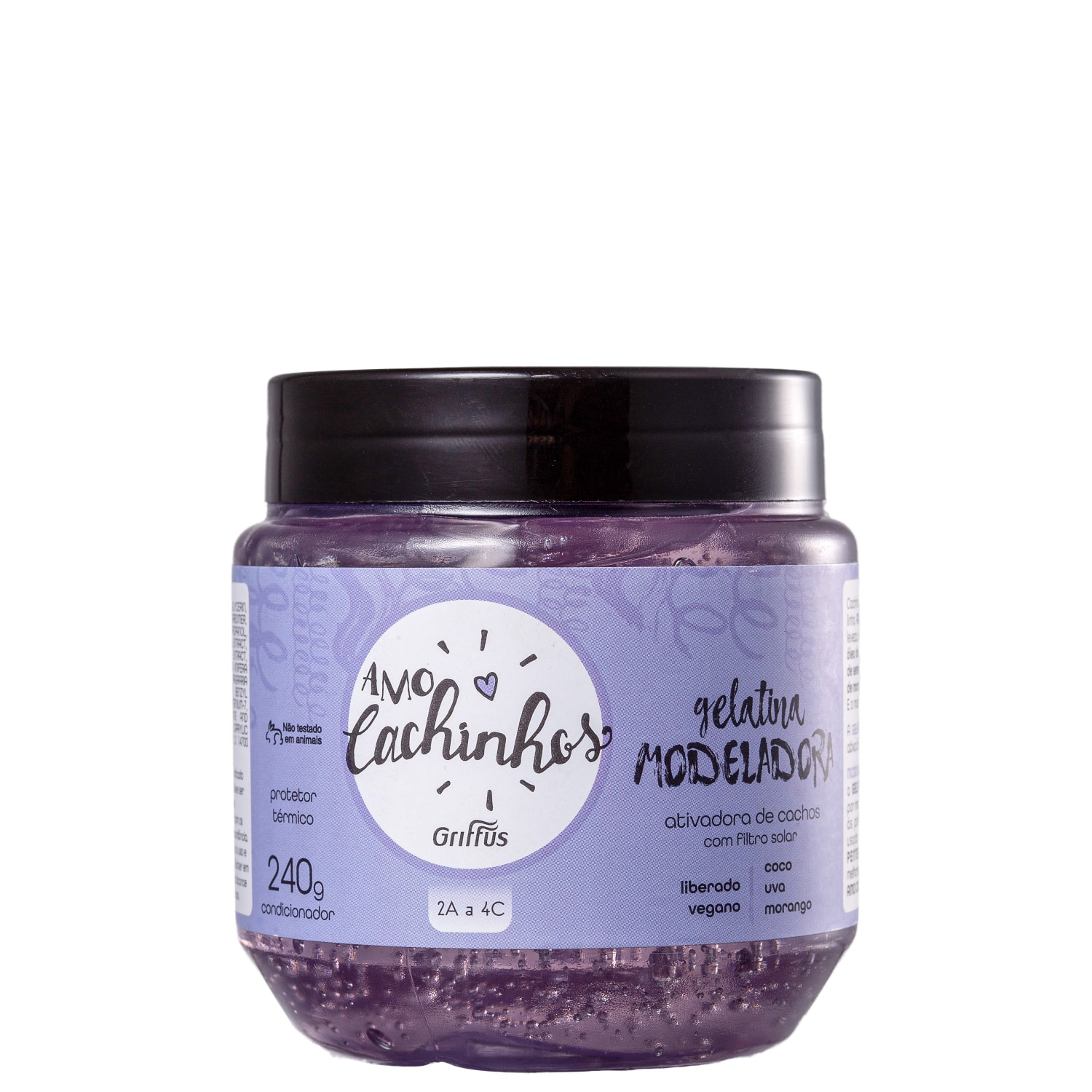 Gelatina Ativadora de Cachos Griffus Amo Cachinhos 240g | Beautybox (BR)