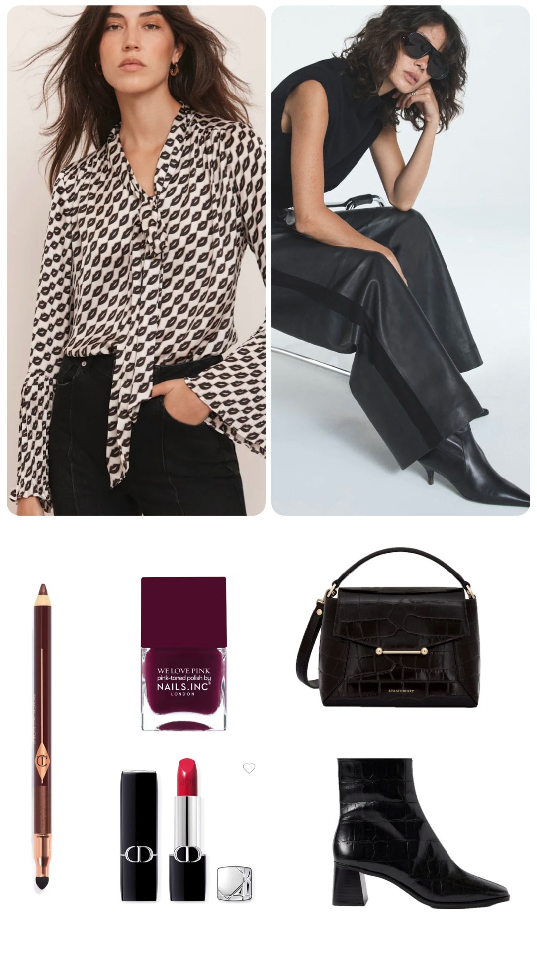 I love my lips print blouse from MINT VELVET!  I’ve styled it with faux leather trousers and black accessories!

#LTKautumn #LTKuk #LTKstyletip