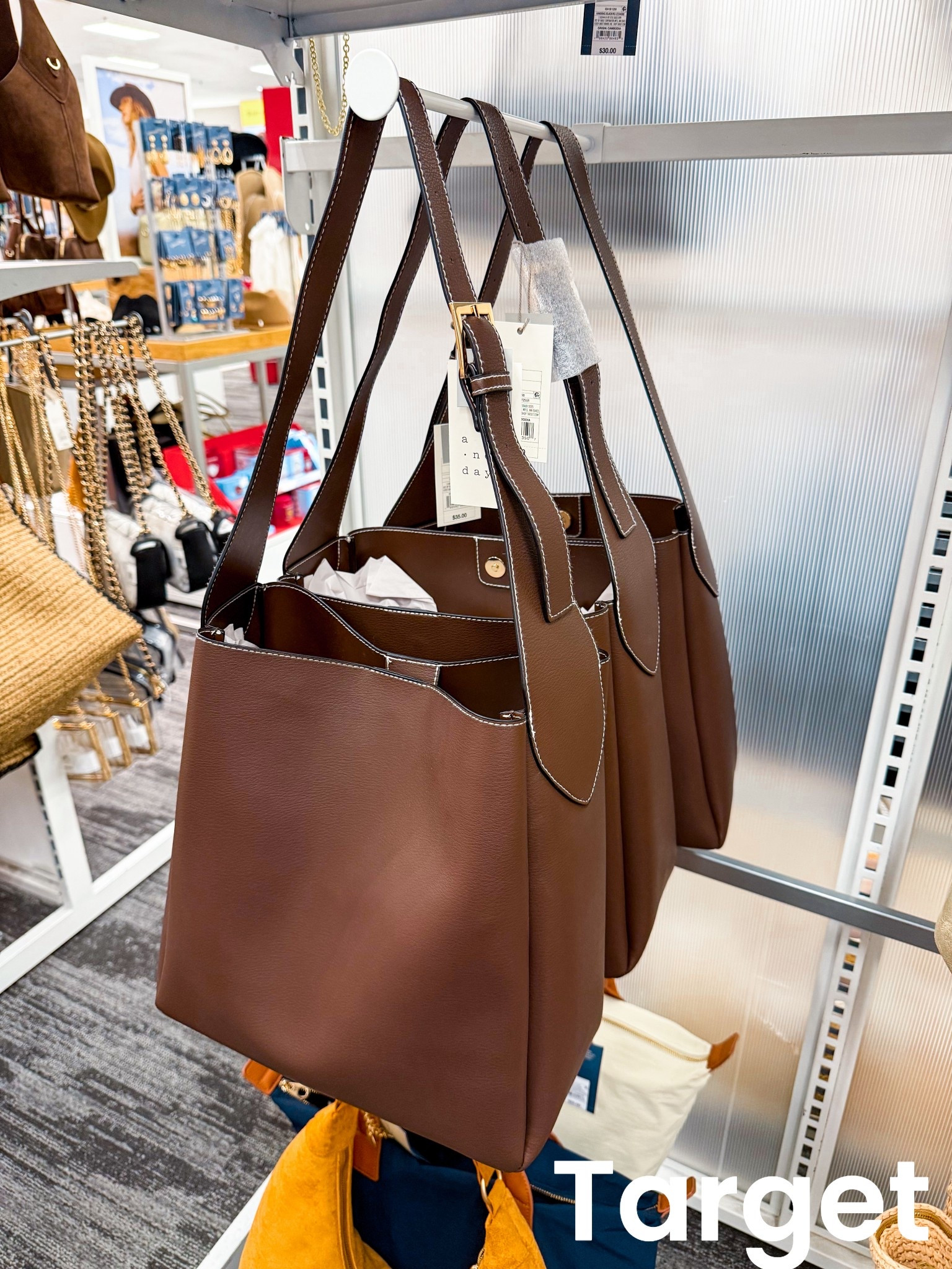 @Target beautiful brown bag 

#LTKmomlife #LTKgrwm #LTKootd