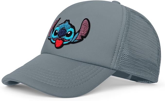 Disney Adult Trucker Hat, Lilo & Stitch Mesh Snapback Baseball Cap | Amazon (US)