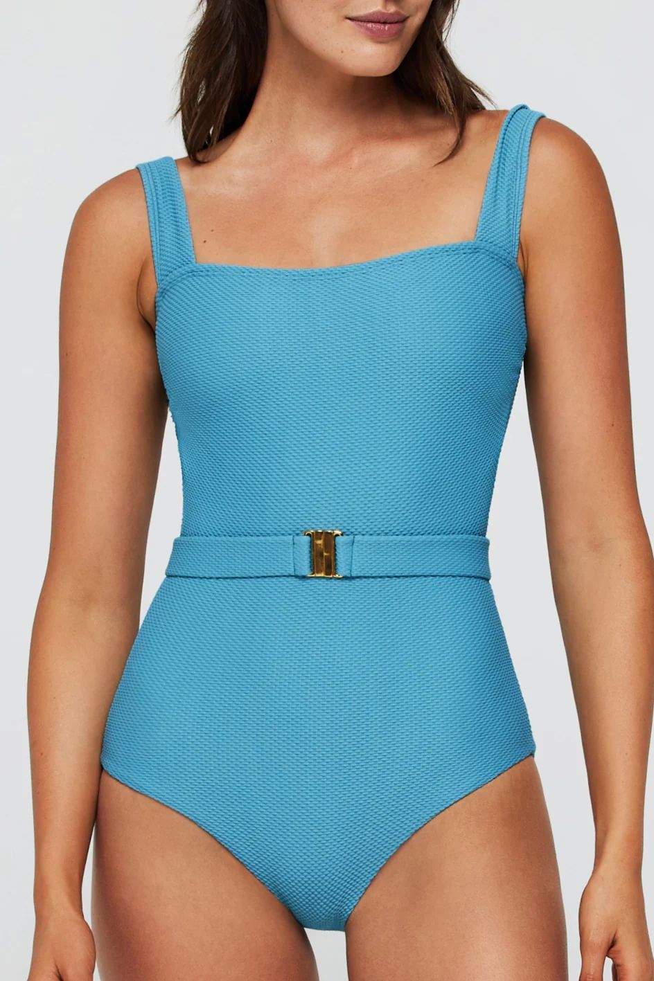 Marisa Belted One Piece - Tummy Control Swimsuit | Hermoza