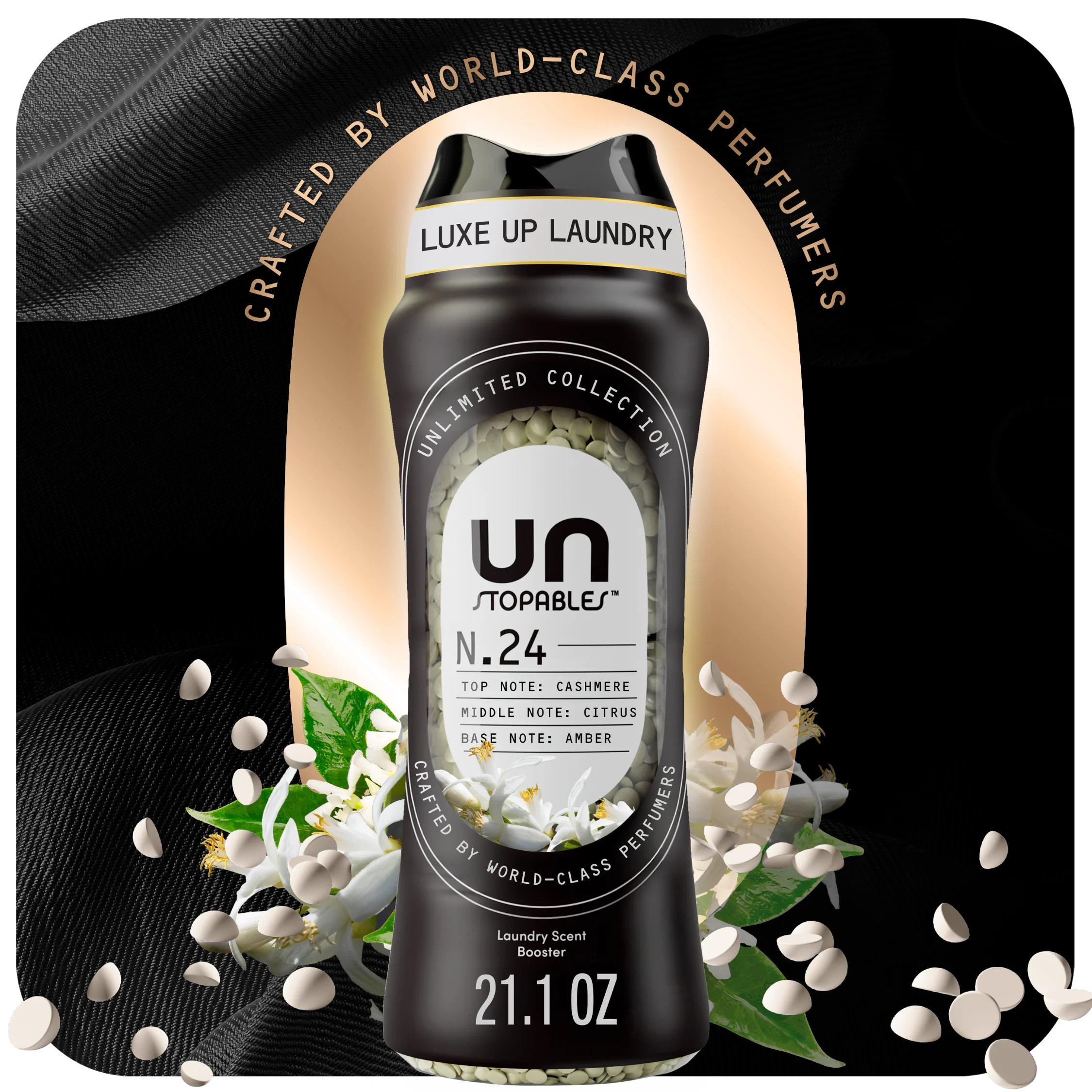 Downy Unstopables Unlimited Collection In-Wash Laundry Scent Booster Beads, N.24 Scent, 21.1 oz | Walmart (US)