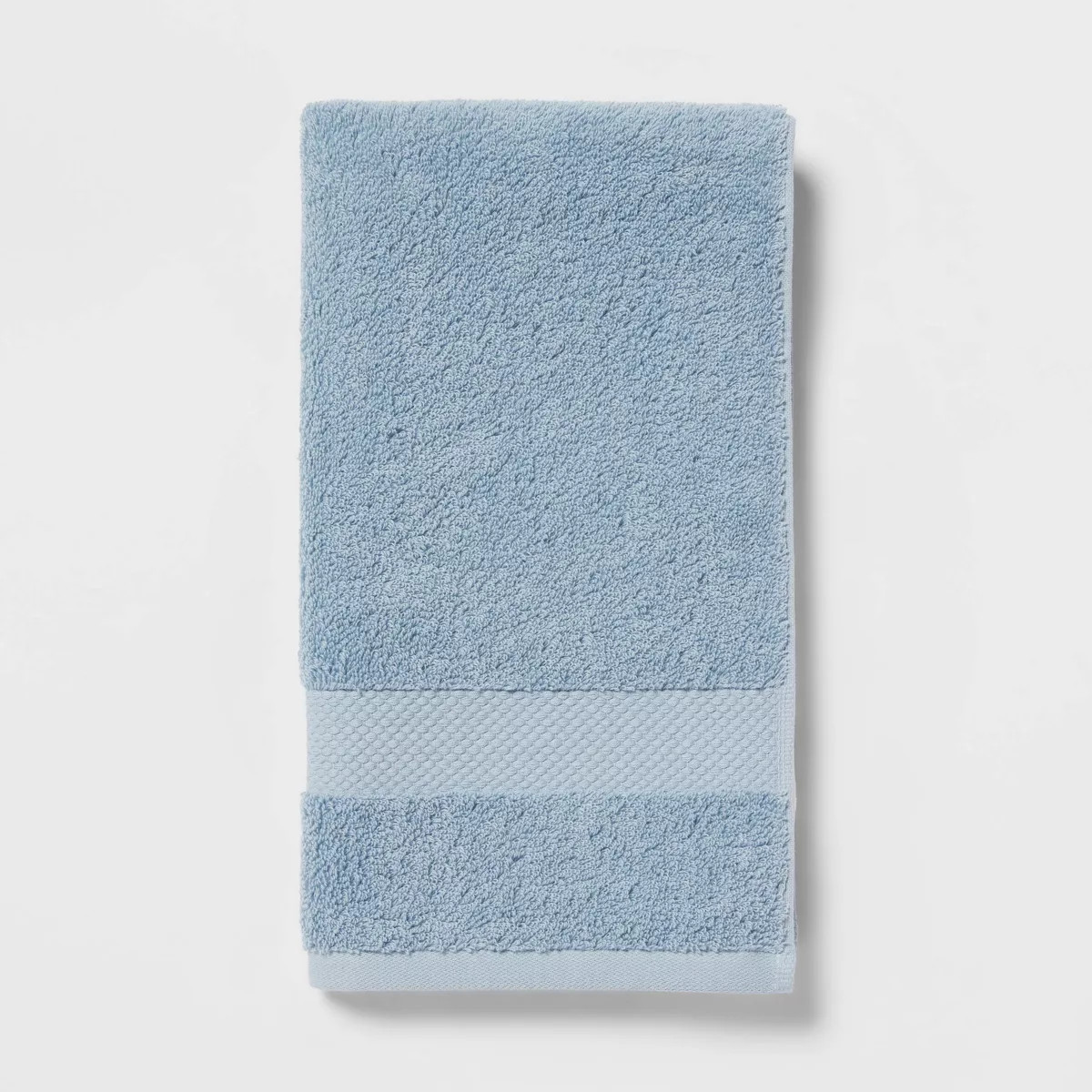 Performance Plus Hand Towel Light Blue - Threshold™: 100% Cotton, Fade-Resistant, Terry Fabric,... | Target