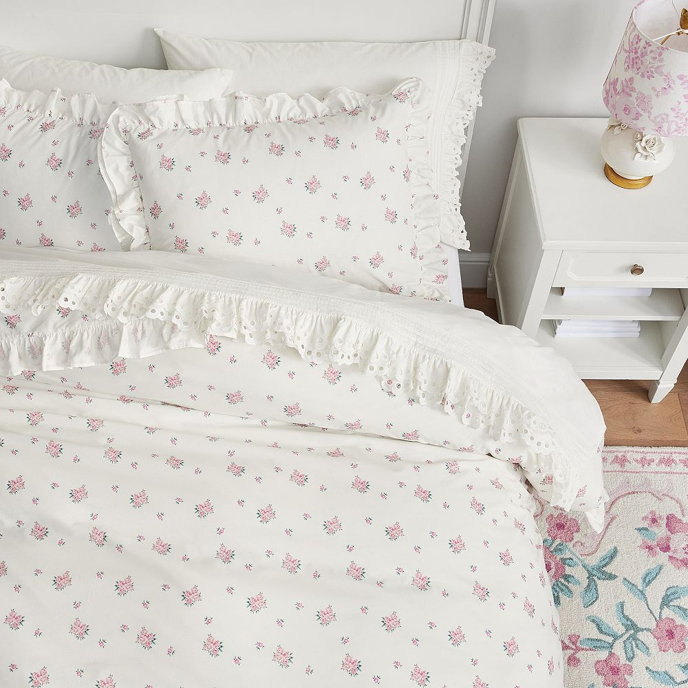 LoveShackFancy Antoinette Duvet Cover | Pottery Barn Teen