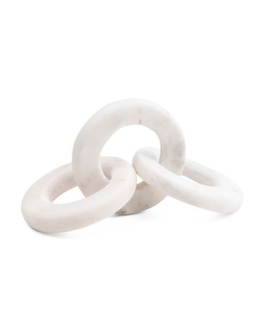 Marble Chain Link Decor | Marshalls