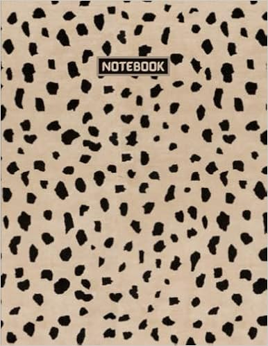 Leopard Print Composition Notebook - Beautiful Leopard College Ruled Notebook - 8.5 x 11 Large 11... | Amazon (US)