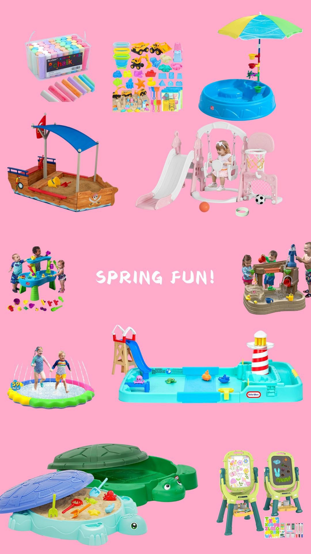 Some backyard fun for Spring time! ☀️💦🛝 #LTKspring #LTKoutside #LTKbackyard #LTKfun #LTKspringbreak #LTKtoddler #LTKbaby #LTKspringsale #LTKpool

#LTKBaby #LTKKids #LTKHome