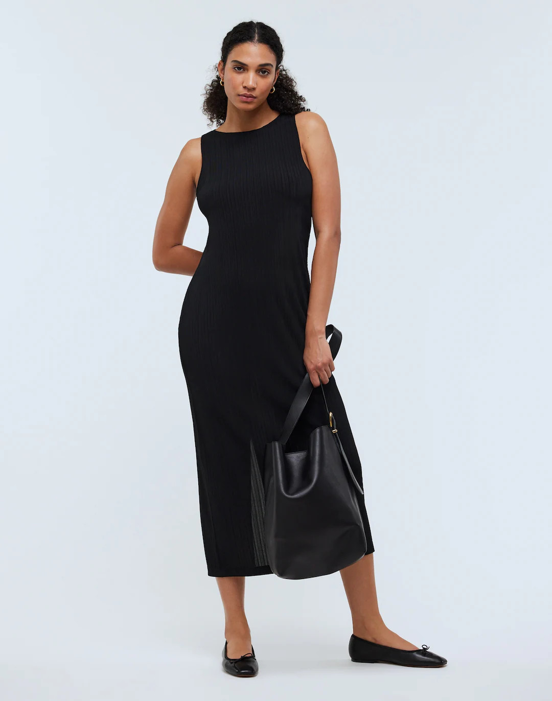 Rib-Knit Sleeveless Maxi Dress | Madewell