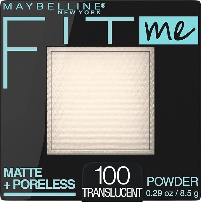 Maybelline New York Fit Me Matte + Poreless Powder Makeup, Translucent, 0.29 Ounce, Pack of 1 | Amazon (US)