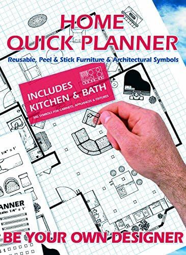 Home Quick Planner: Reusable, Peel & Stick Furniture & Architectural Symbols | Amazon (US)