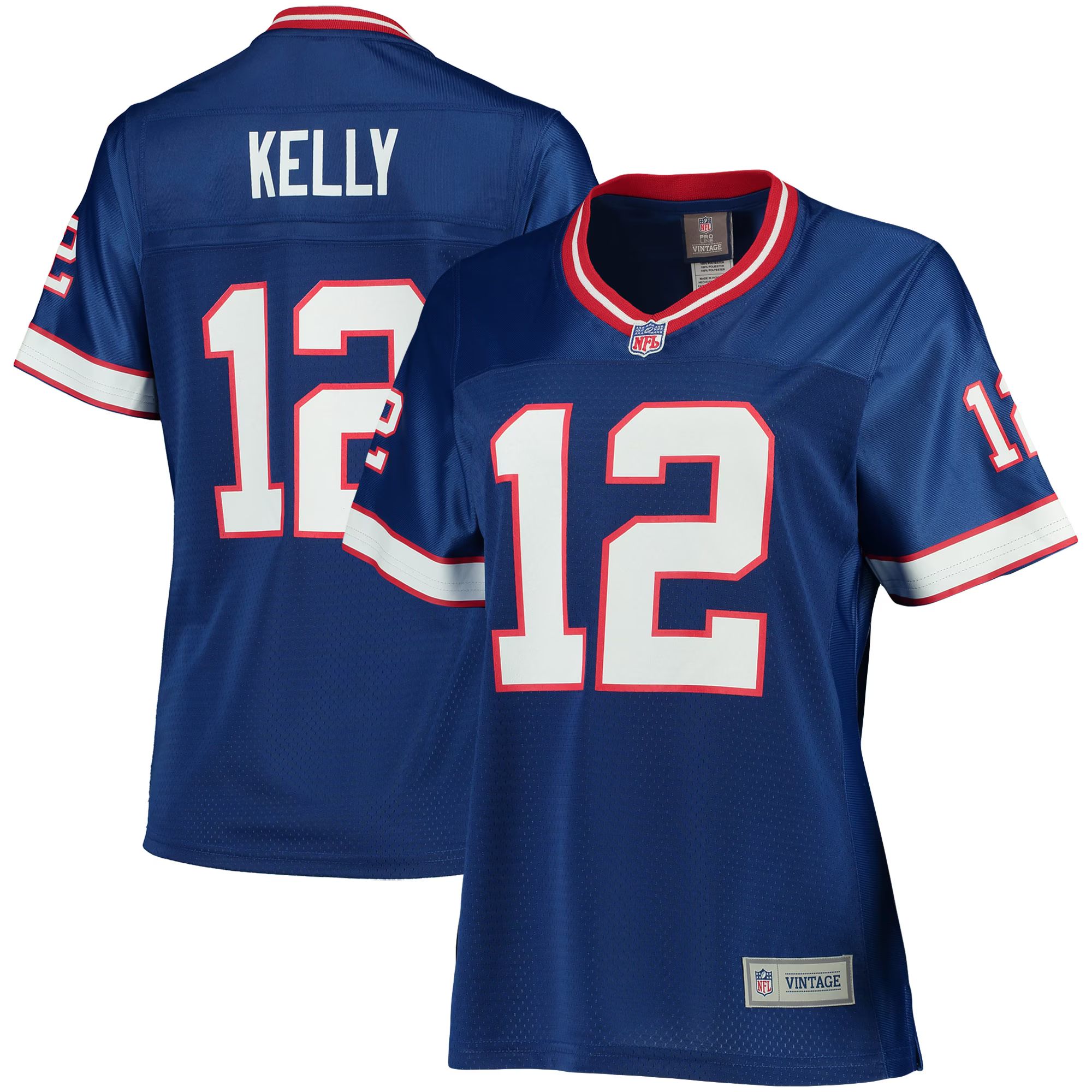 Jim Kelly Buffalo Bills NFL Pro Line Women's Retired Player Replica Jersey - Royal | Fanatics