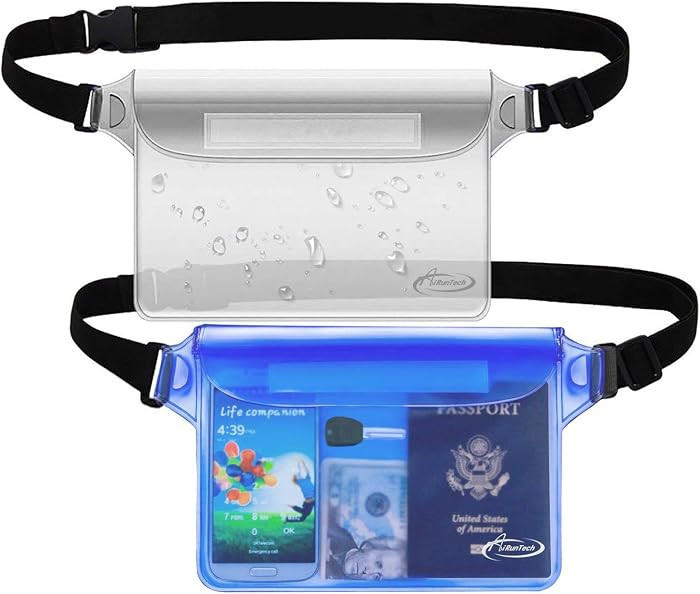 AiRunTech Clear Fanny Pack Waterproof,Beach Cruise Ship Essential Accessories Must Haves,Waterpro... | Amazon (US)