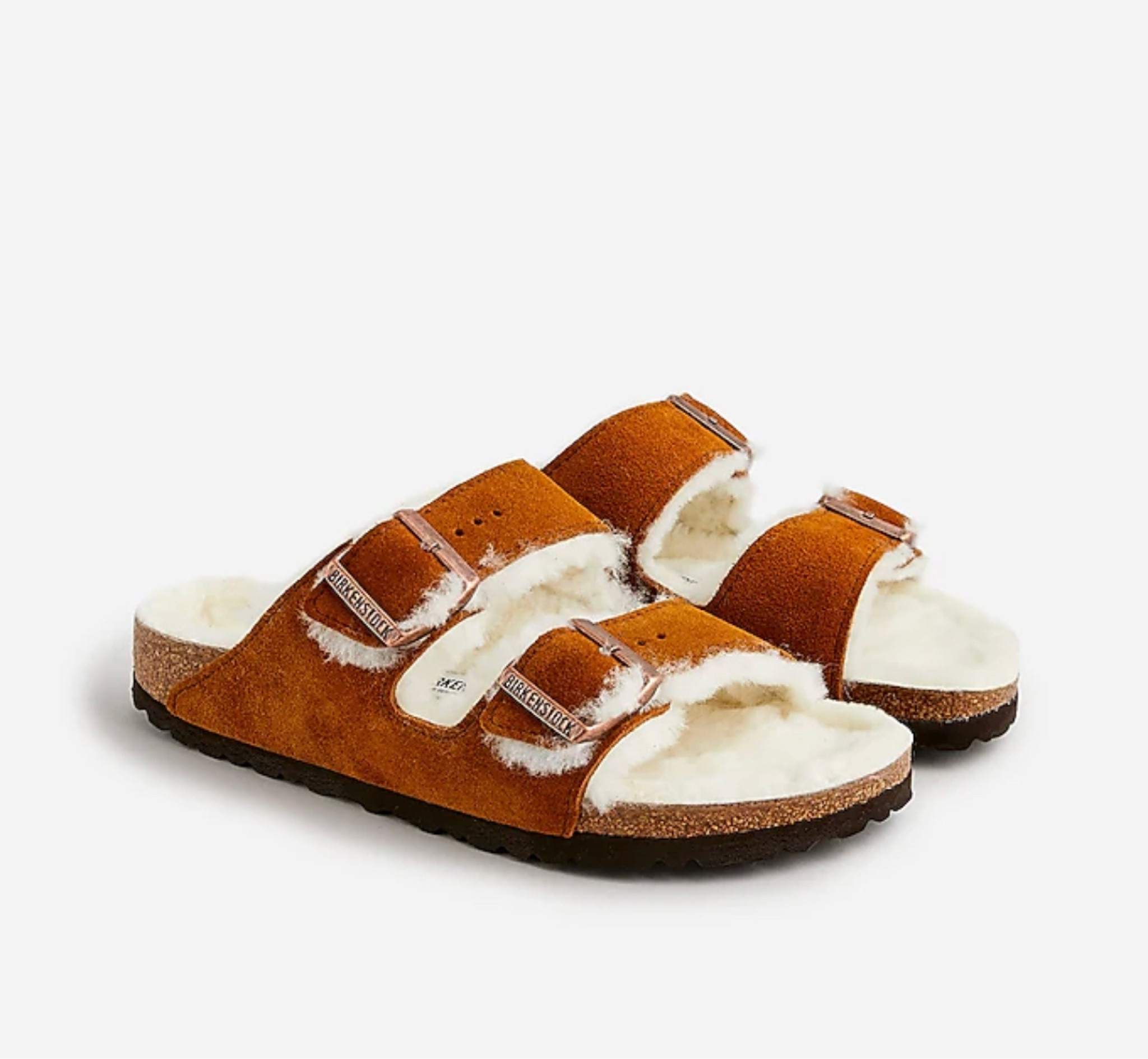 Birkenstock® Arizona shearling sandals