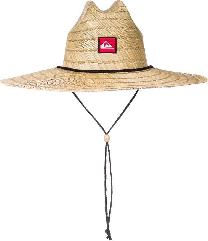Quiksilver Men's Pierside Lifeguard Beach Sun Straw Hat | Amazon (US)
