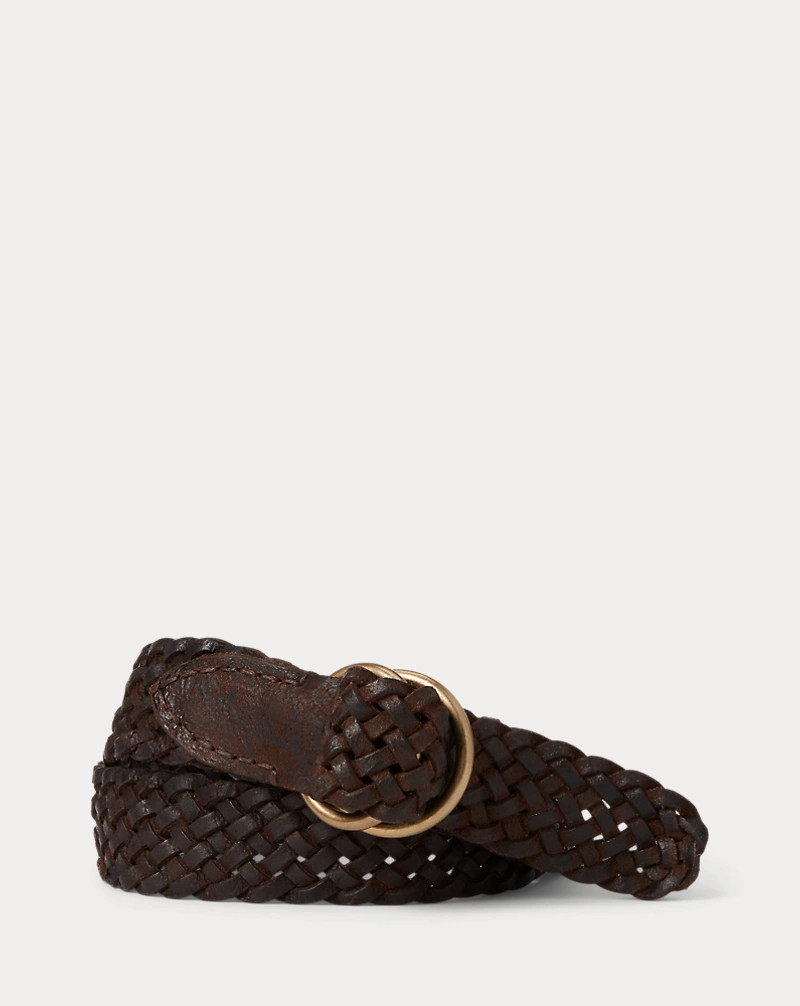 Braided Leather Belt | Ralph Lauren (UK)