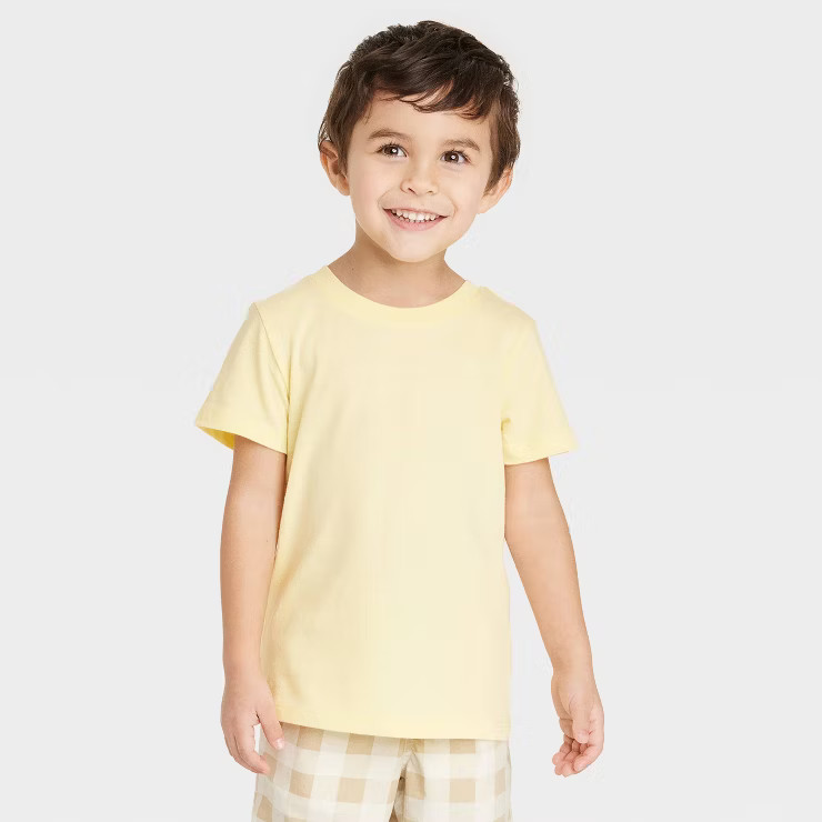 Toddler Boys' Short Sleeve Jersey T-Shirt - Cat & Jack™ | Target