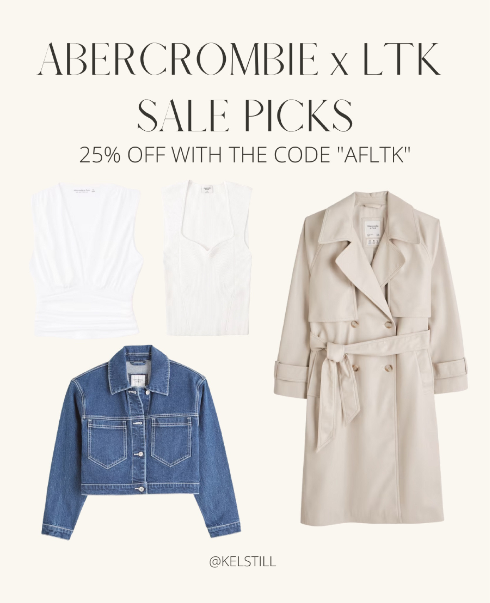 a few pieces i bought during the abercrombie x ltk sale! 

#abercrombie #abercrombiesale #abercrombiediscount 

#LTKsalealert #LTKSale #LTKunder100