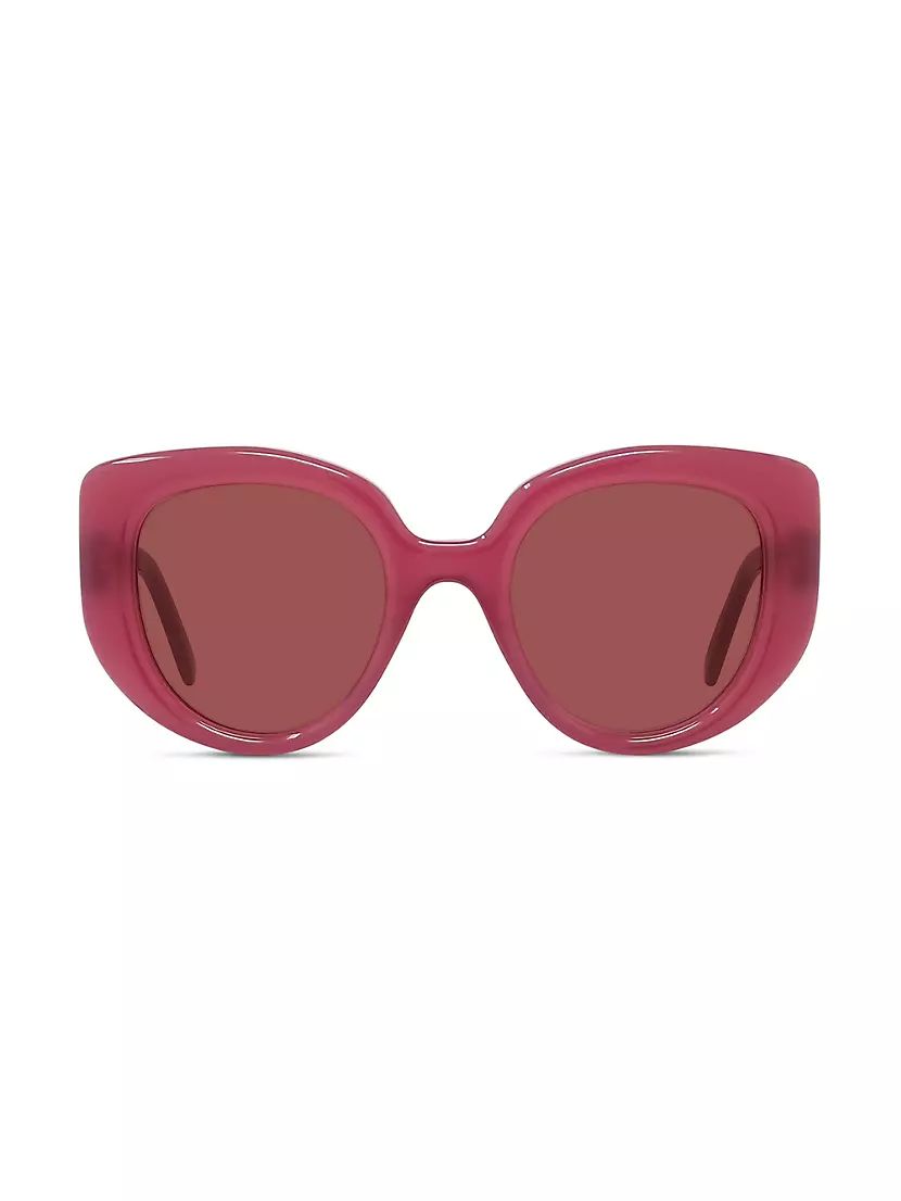 Curvy 49MM Butterfly Sunglasses | Saks Fifth Avenue