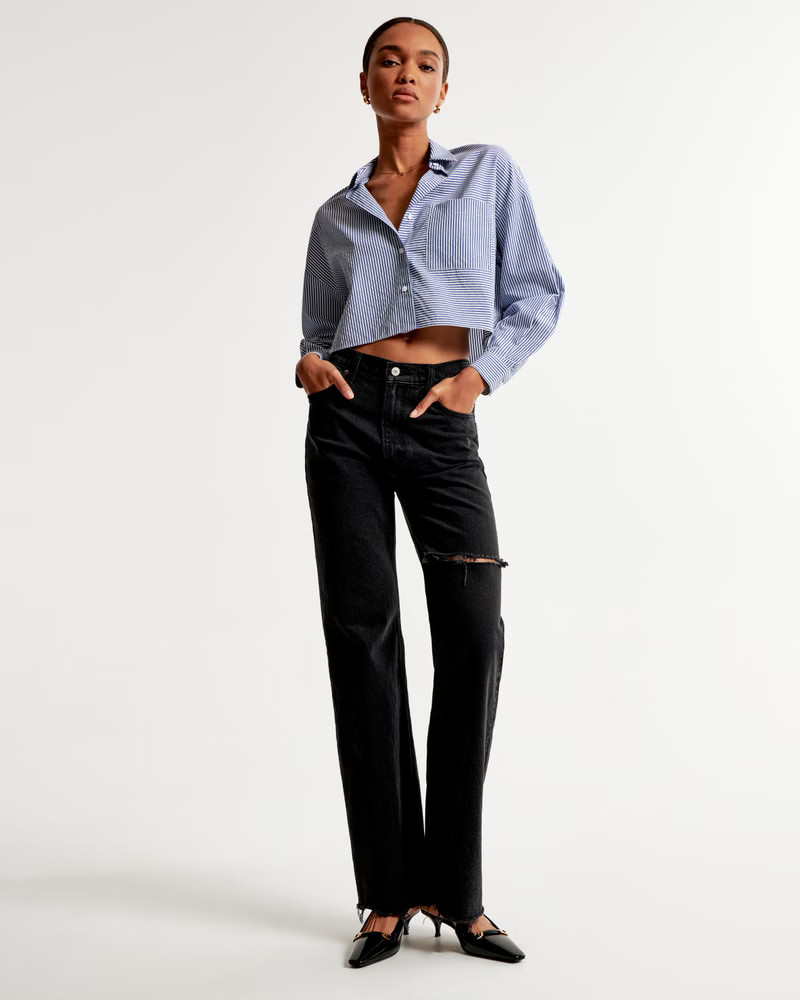High Rise 90s Relaxed Jean | Abercrombie & Fitch (US)
